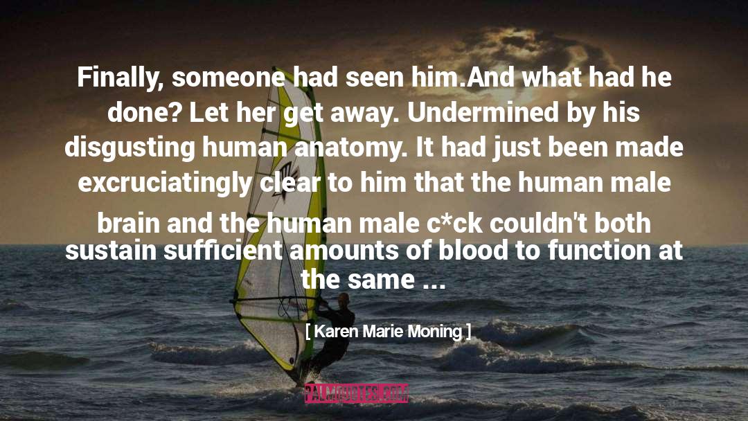 Blood Brain Barrier quotes by Karen Marie Moning