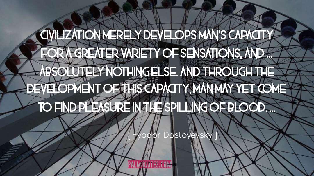 Blood Circulation quotes by Fyodor Dostoyevsky