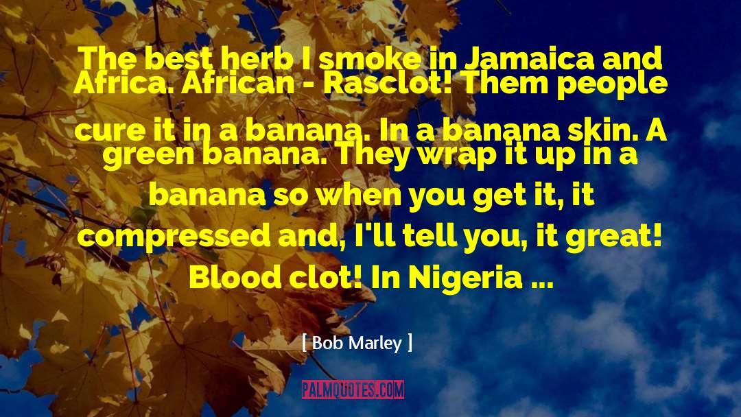 Blood Clots quotes by Bob Marley