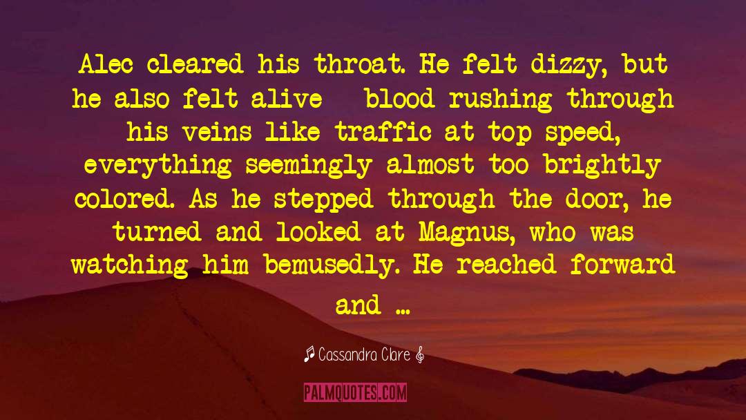 Blood Donate quotes by Cassandra Clare