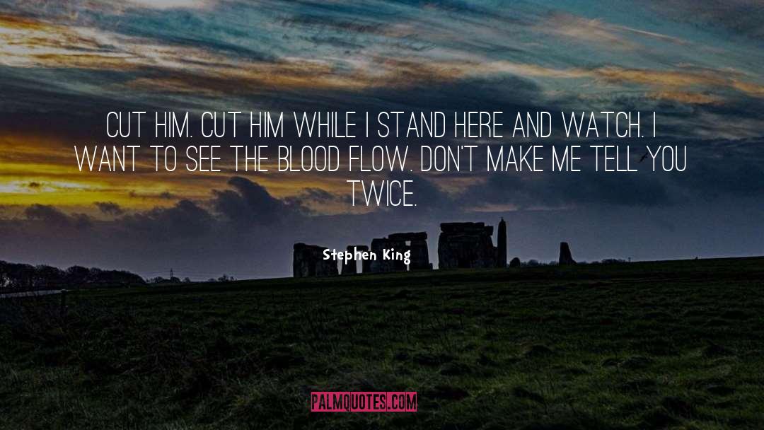 Blood Flow quotes by Stephen King