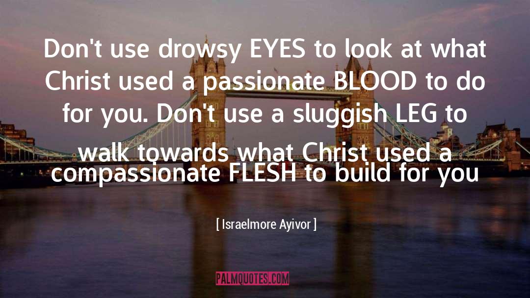 Blood For Bloood quotes by Israelmore Ayivor