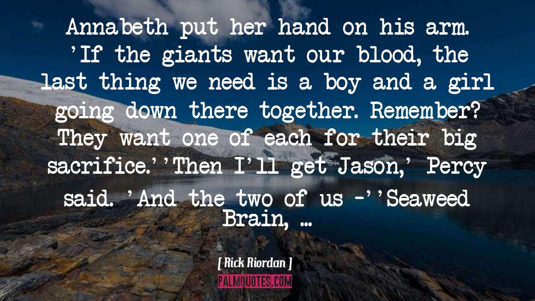 Blood Gold quotes by Rick Riordan