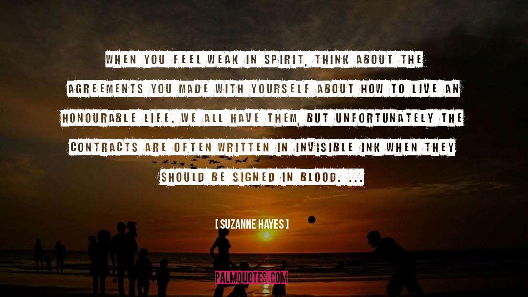 Blood Ink Fire quotes by Suzanne Hayes