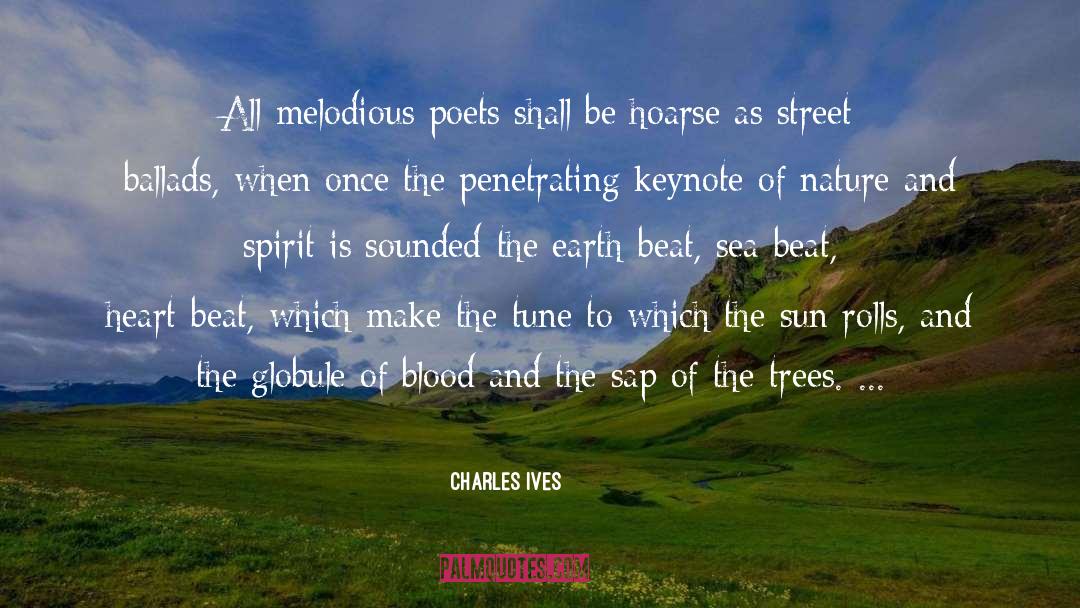 Blood Journals quotes by Charles Ives