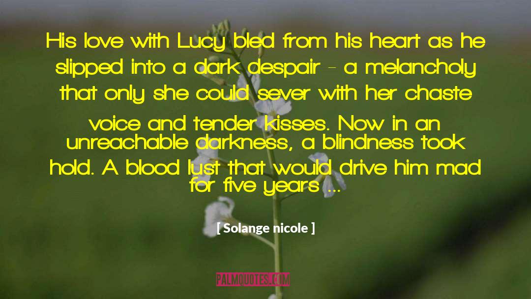 Blood Lust quotes by Solange Nicole