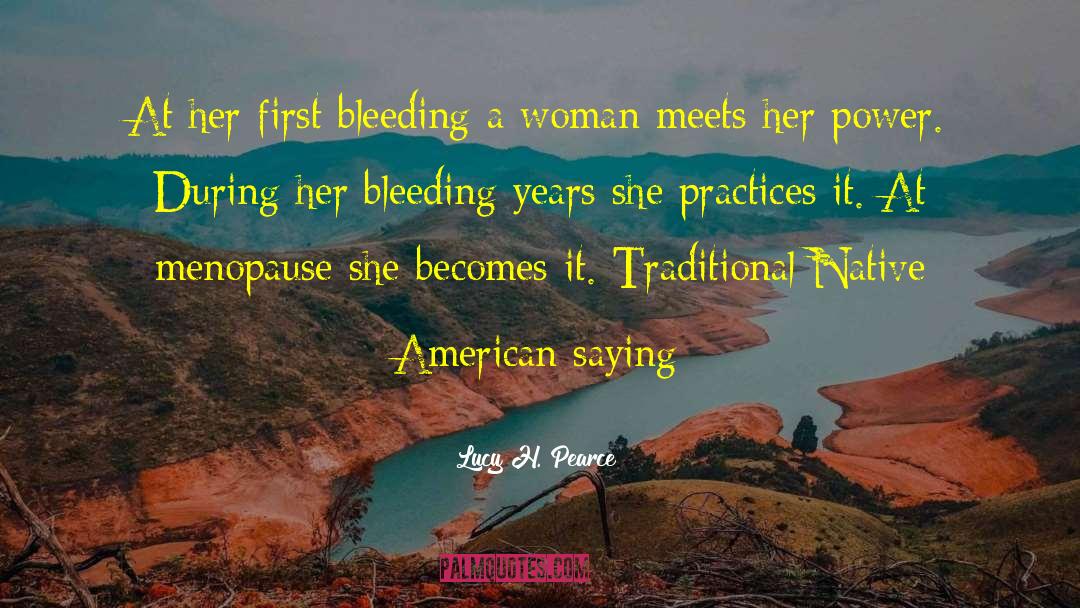 Blood Mysteries quotes by Lucy H. Pearce