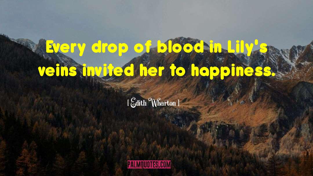 Blood Mysteries quotes by Edith Wharton