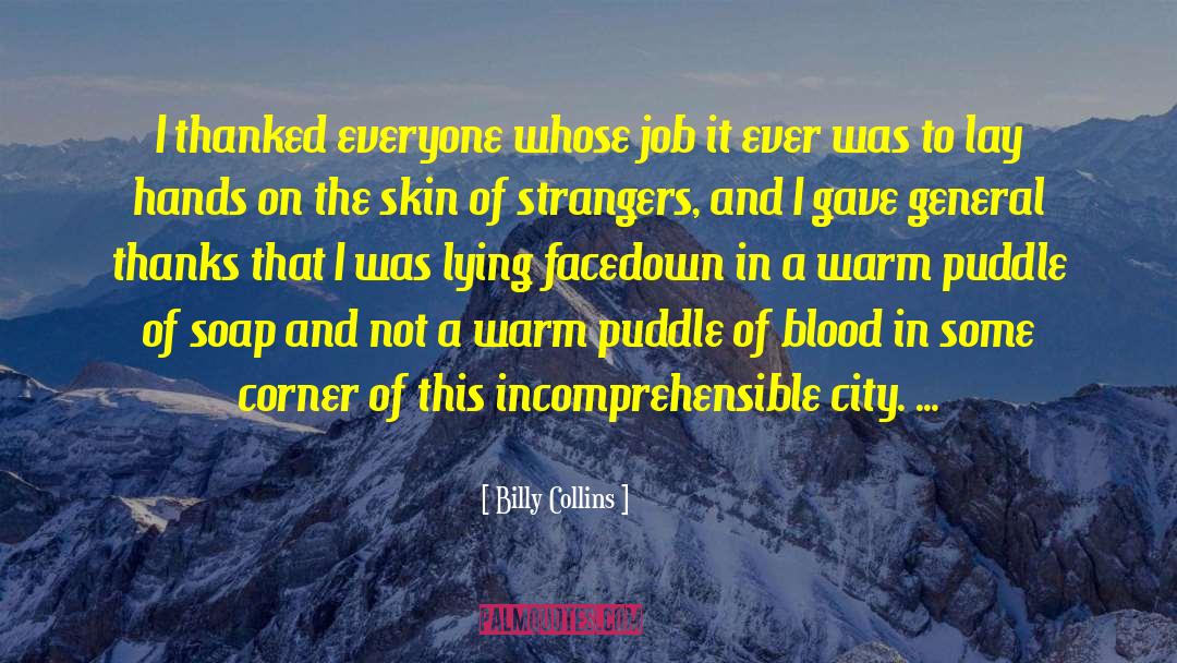 Blood Of Eden quotes by Billy Collins