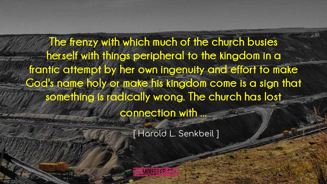 Blood Of Jesus quotes by Harold L. Senkbeil