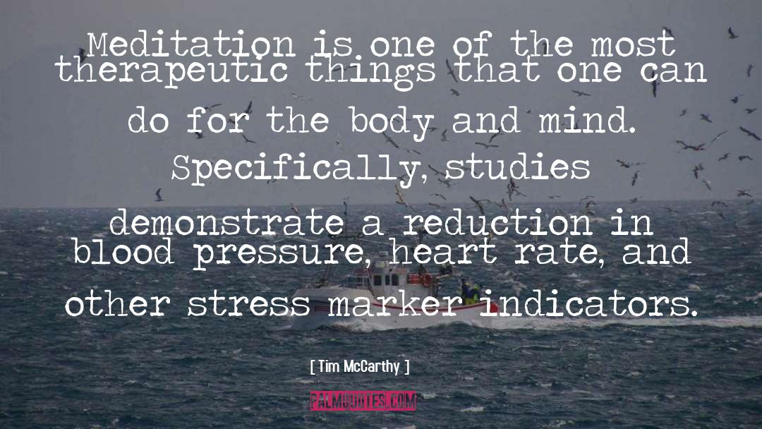 Blood Pressure quotes by Tim McCarthy