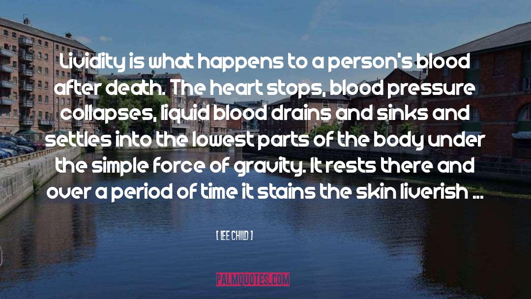 Blood Pressure quotes by Lee Child