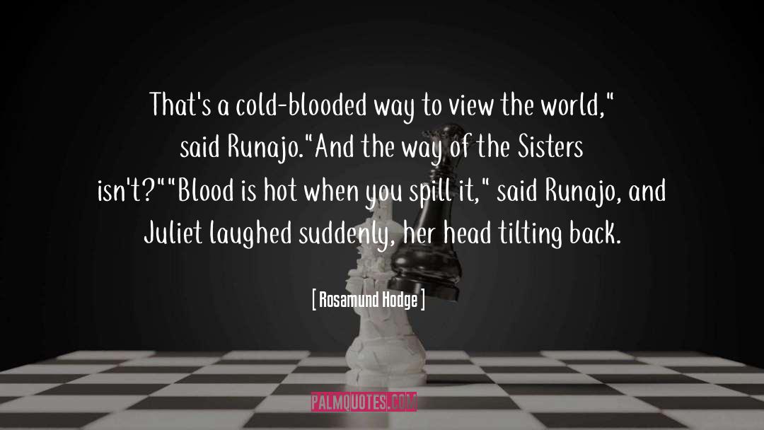 Blood quotes by Rosamund Hodge