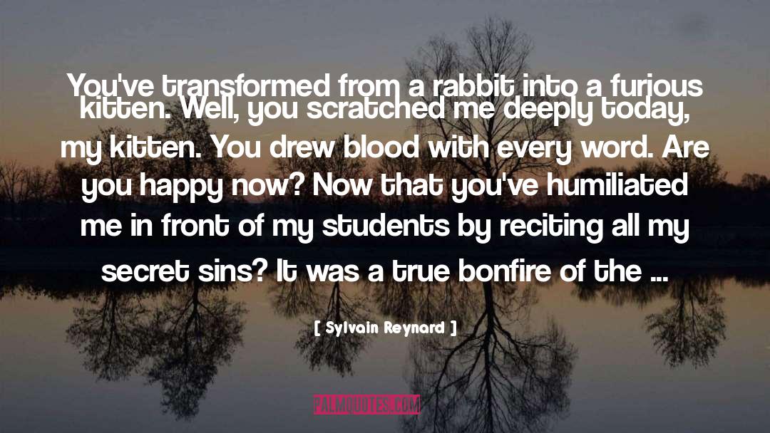 Blood quotes by Sylvain Reynard