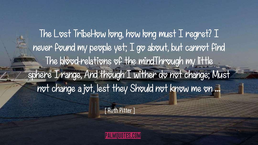 Blood Relations quotes by Ruth Pitter