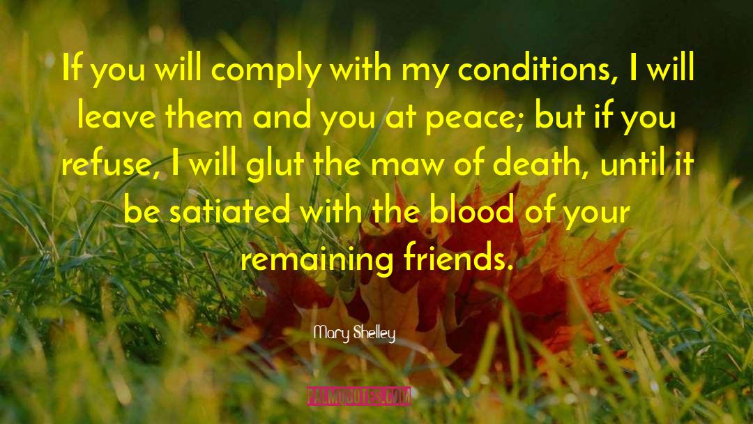 Blood Relatives quotes by Mary Shelley