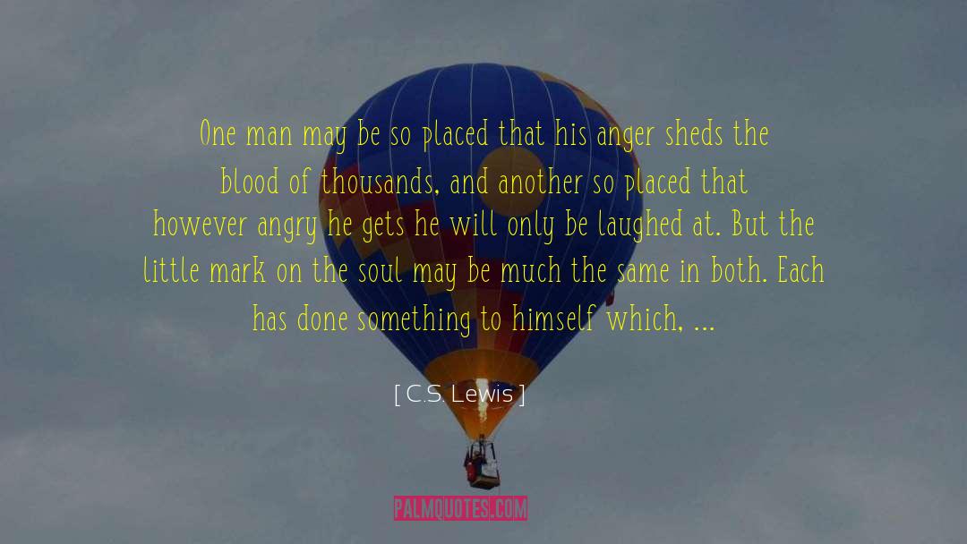 Blood Riders Michael quotes by C.S. Lewis