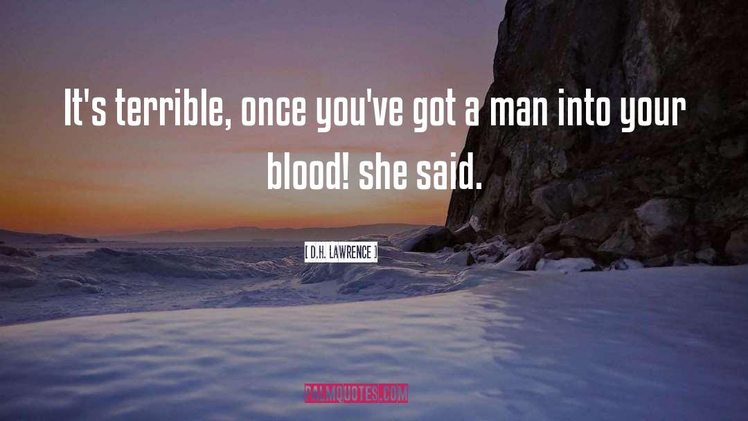 Blood S Veil quotes by D.H. Lawrence