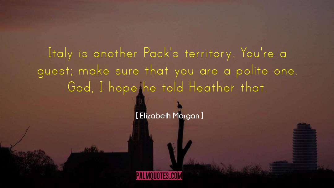 Blood Series quotes by Elizabeth Morgan