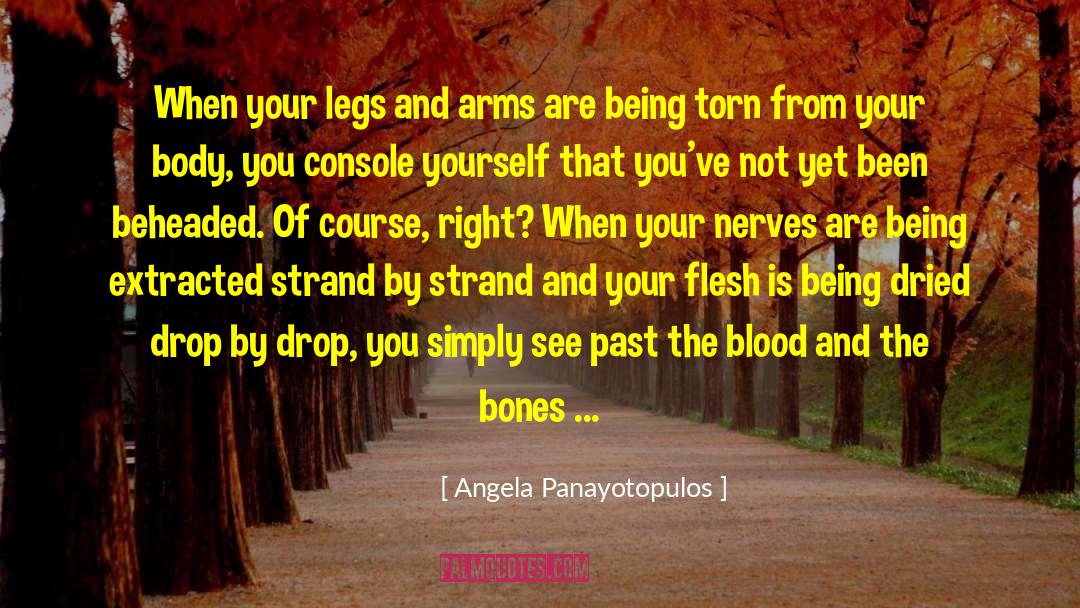 Blood Sugar quotes by Angela Panayotopulos