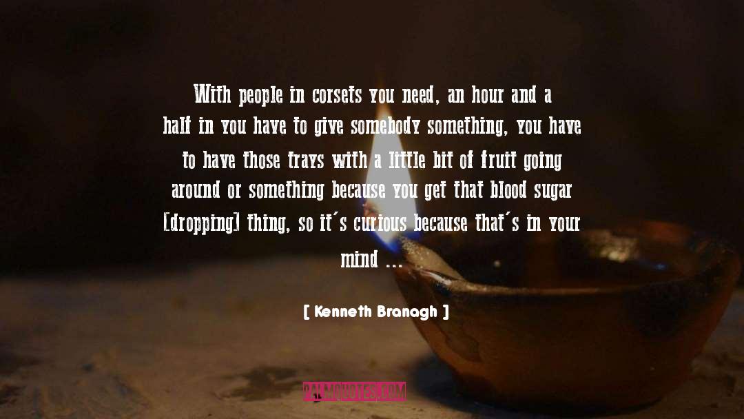 Blood Sugar quotes by Kenneth Branagh