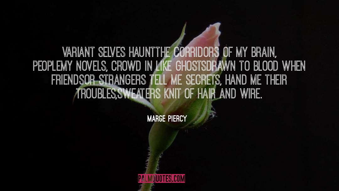 Blood Tests quotes by Marge Piercy