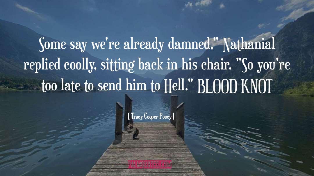 Blood Thunder quotes by Tracy Cooper-Posey