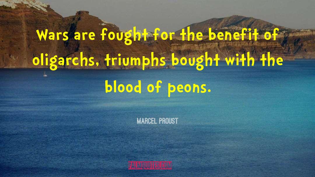 Blood Trade quotes by Marcel Proust