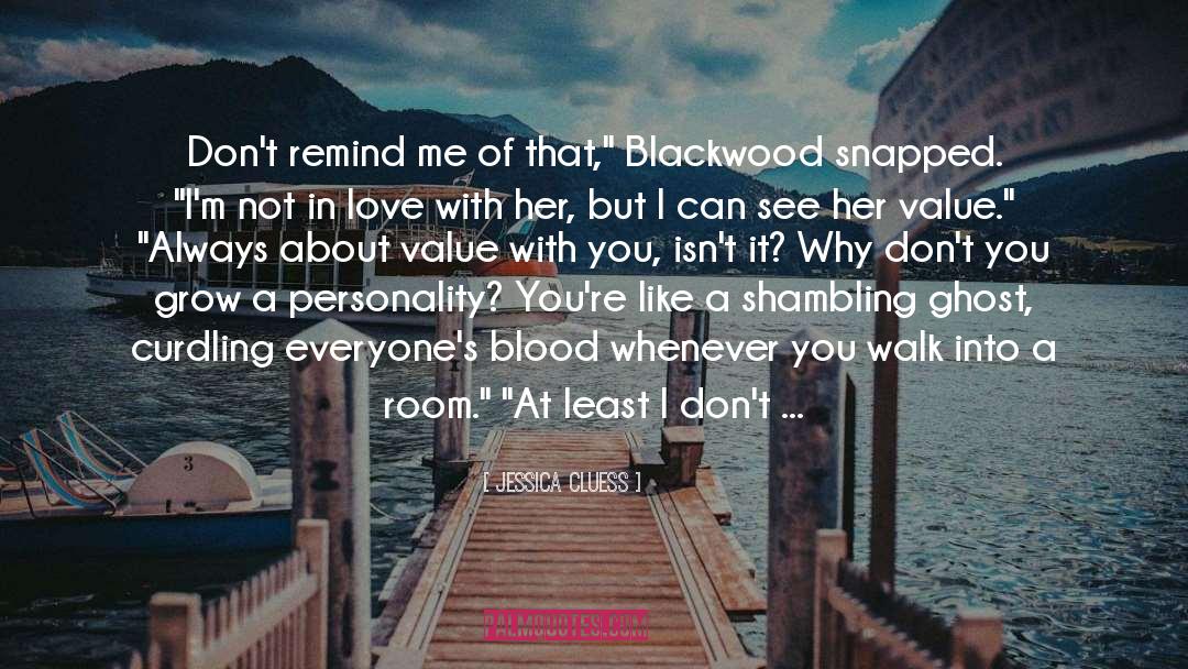 Blood Type quotes by Jessica Cluess