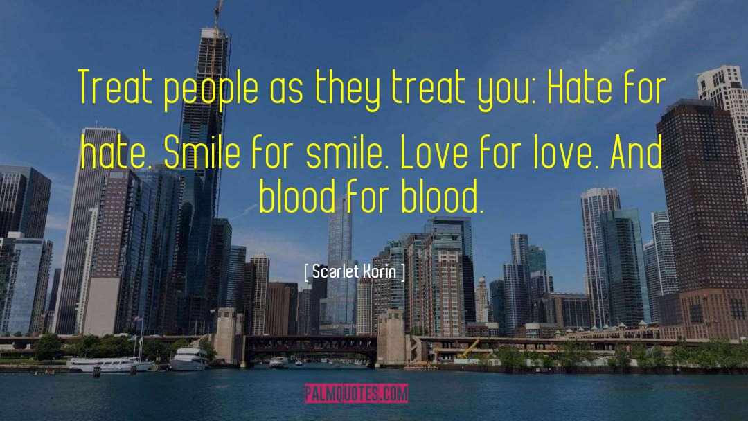 Blood Type quotes by Scarlet Korin