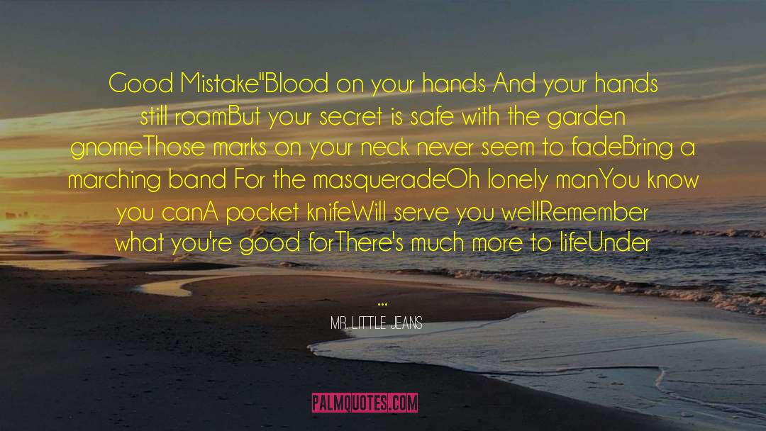 Blood Type quotes by Mr. Little Jeans