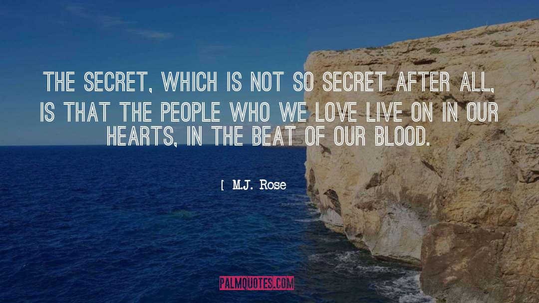 Blood Type quotes by M.J. Rose
