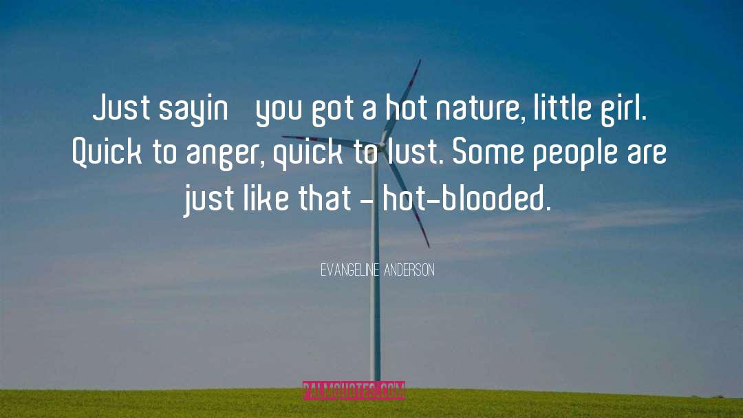 Blooded quotes by Evangeline Anderson