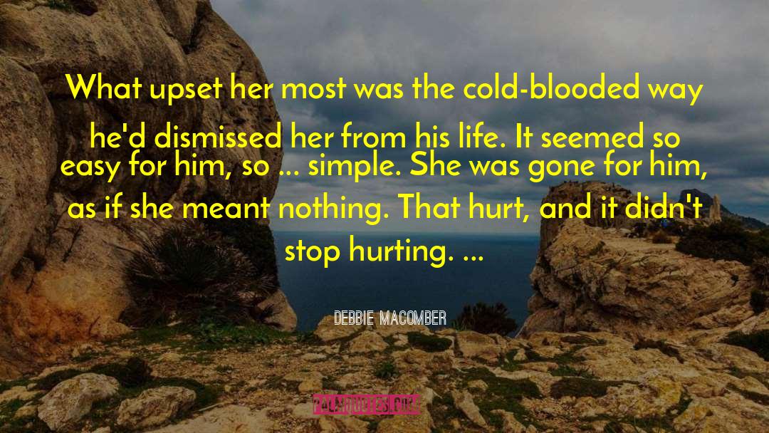 Blooded quotes by Debbie Macomber