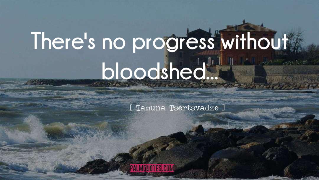 Bloodshed quotes by Tamuna Tsertsvadze