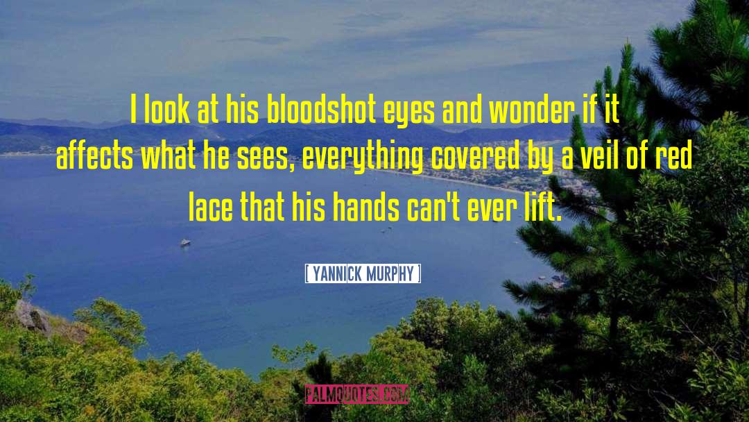 Bloodshot Eyes quotes by Yannick Murphy