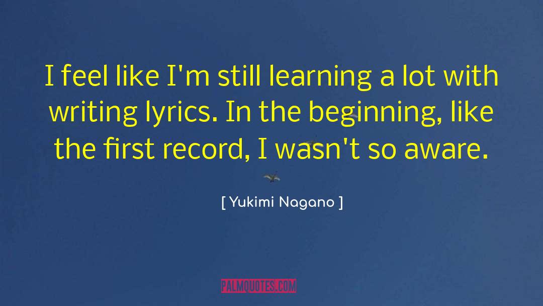 Bloodstream Lyrics quotes by Yukimi Nagano