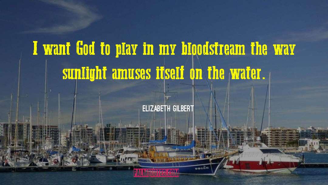 Bloodstream quotes by Elizabeth Gilbert