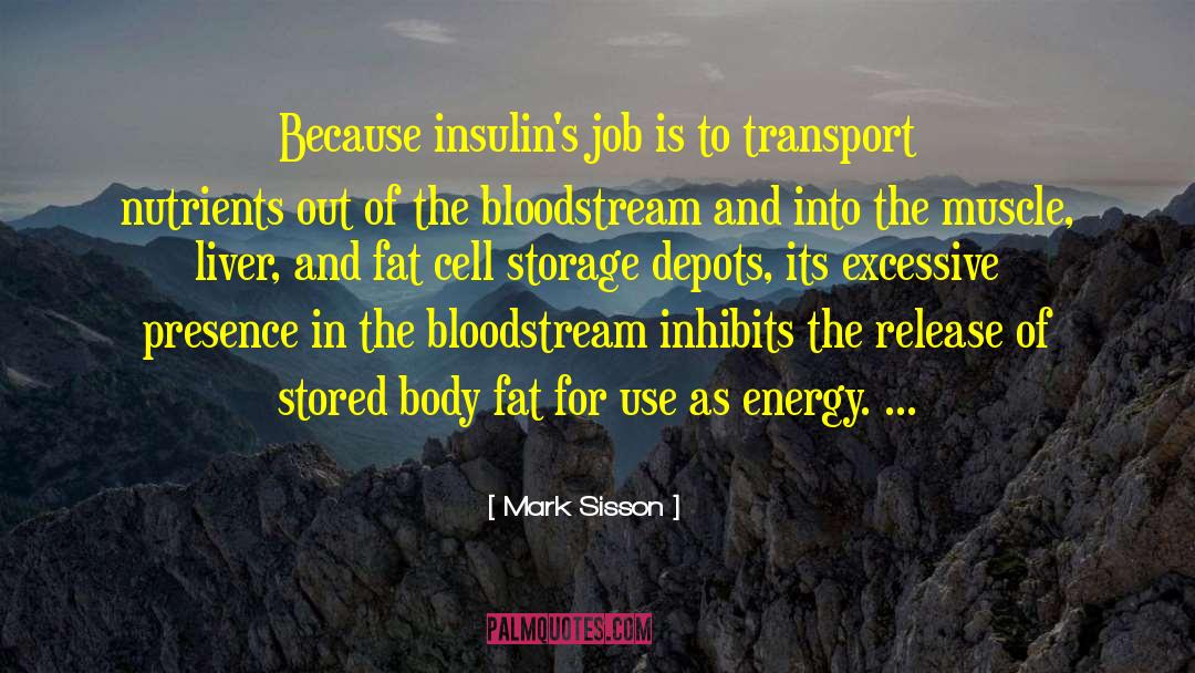 Bloodstream quotes by Mark Sisson