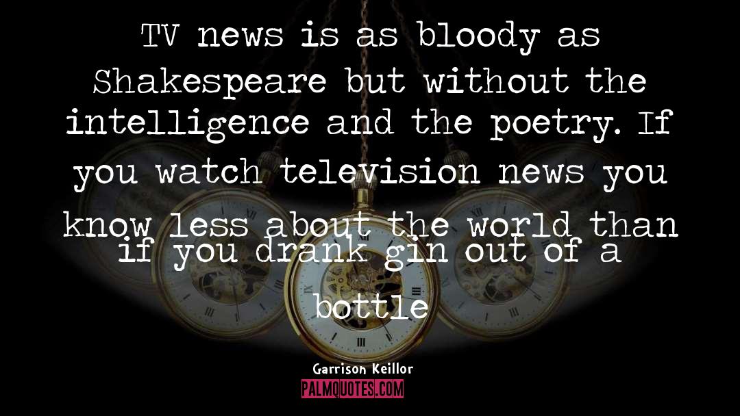 Bloody quotes by Garrison Keillor