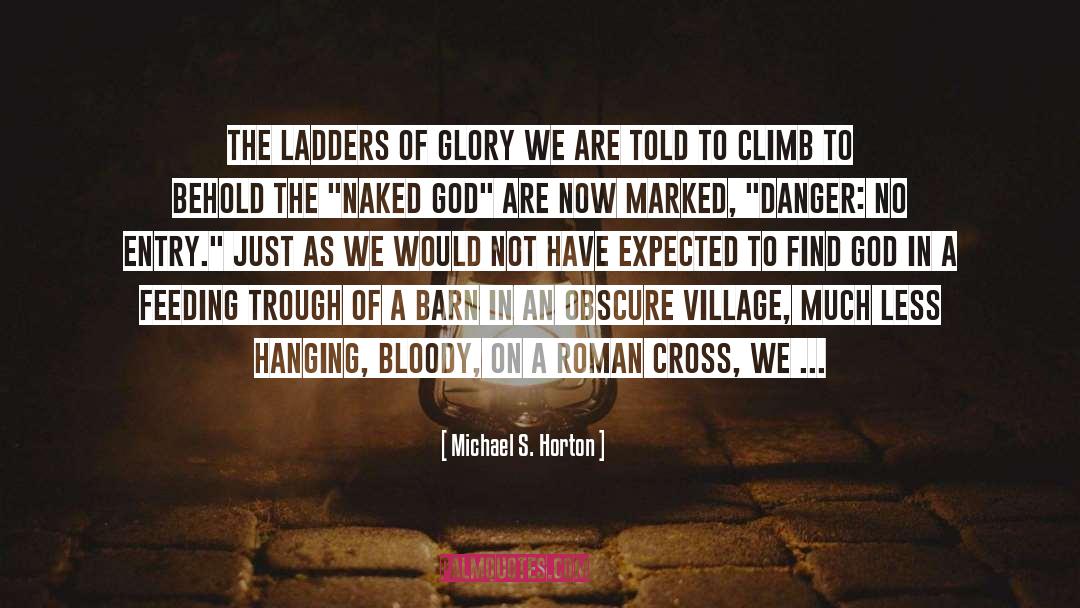 Bloody quotes by Michael S. Horton