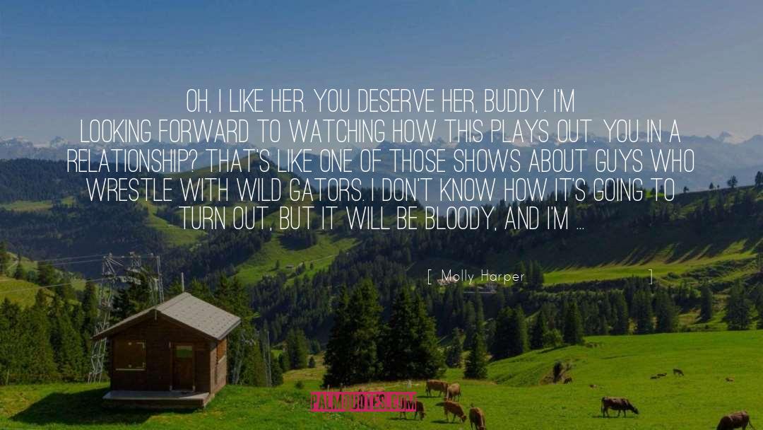 Bloody quotes by Molly Harper