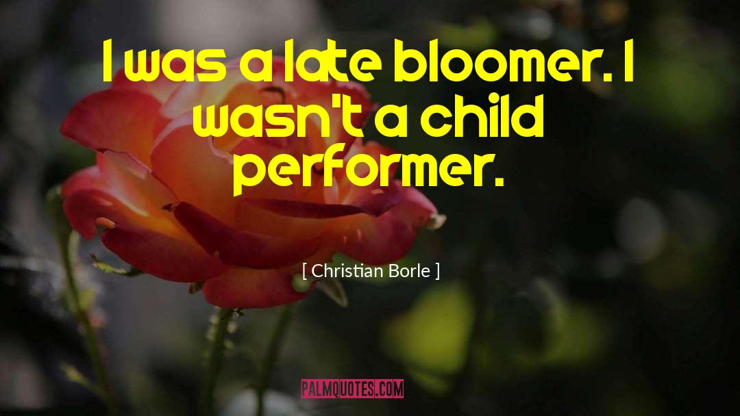 Bloomer quotes by Christian Borle