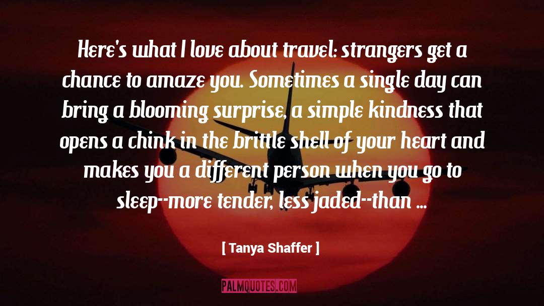 Blooming quotes by Tanya Shaffer