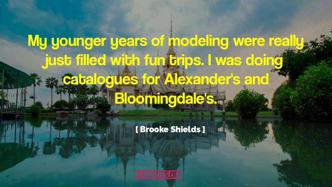 Bloomingdales quotes by Brooke Shields