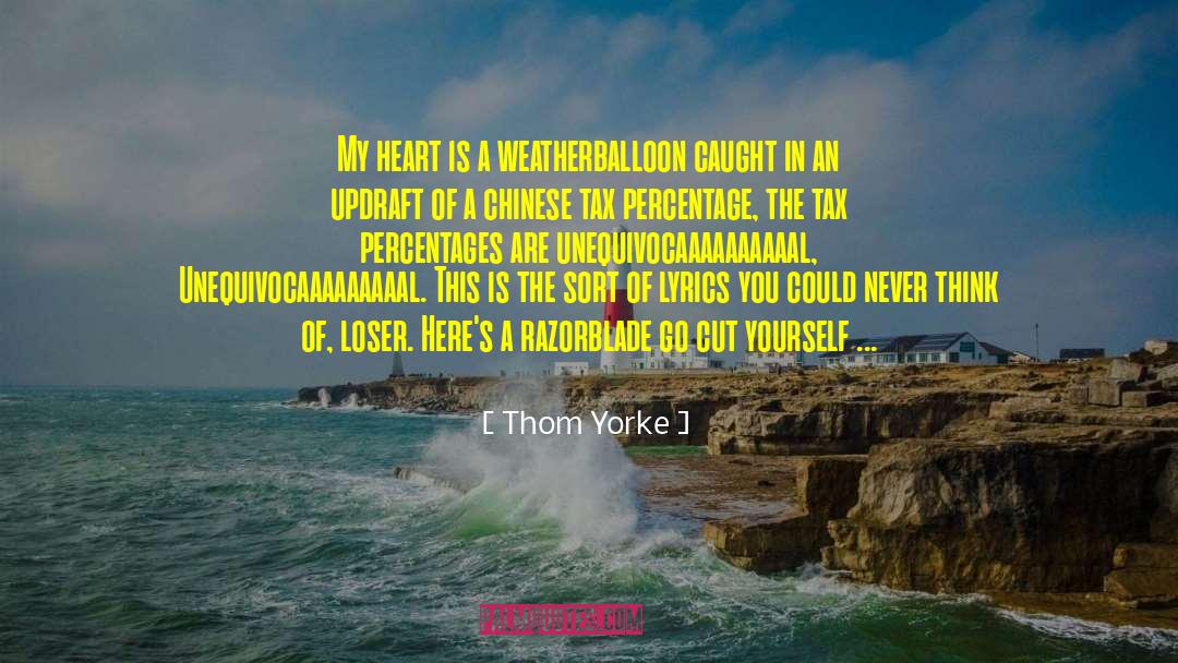 Blooms Of My Heart quotes by Thom Yorke