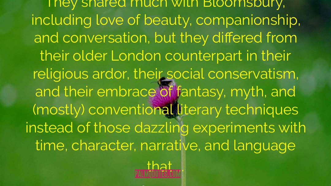 Bloomsbury quotes by Philip Zaleski