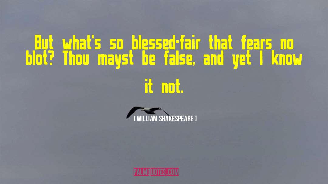 Blot quotes by William Shakespeare