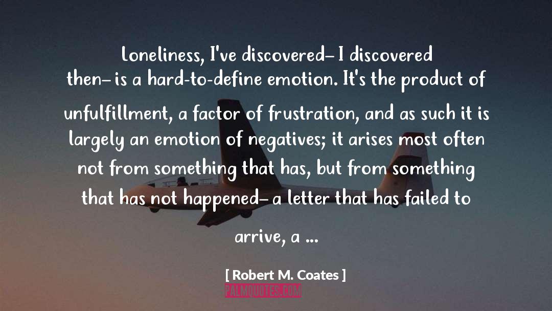 Blot quotes by Robert M. Coates