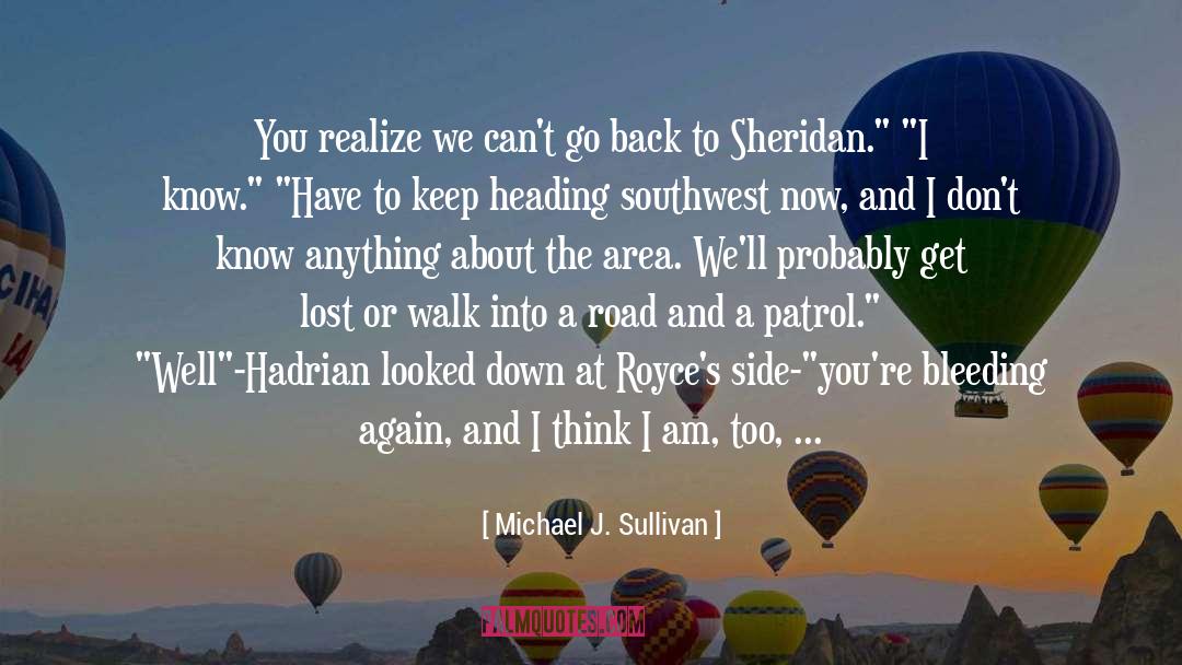 Blot quotes by Michael J. Sullivan